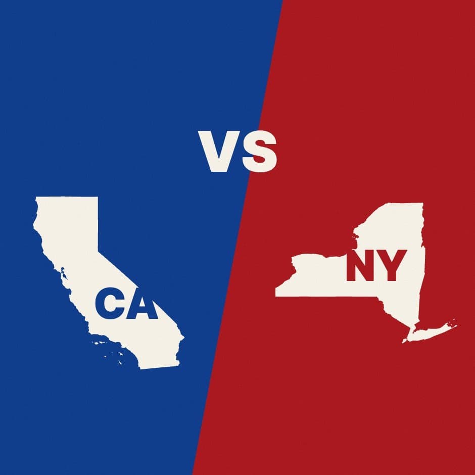 icon for Closer Governor Race: California o New York?