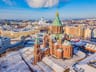 Will the highest temperature in Helsinki be 23°C or below on June 28?