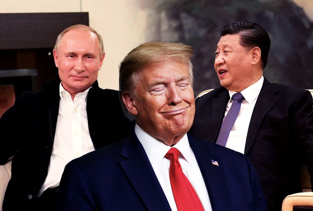 icon for Trump, Putin, and Xi seen together before 2027?