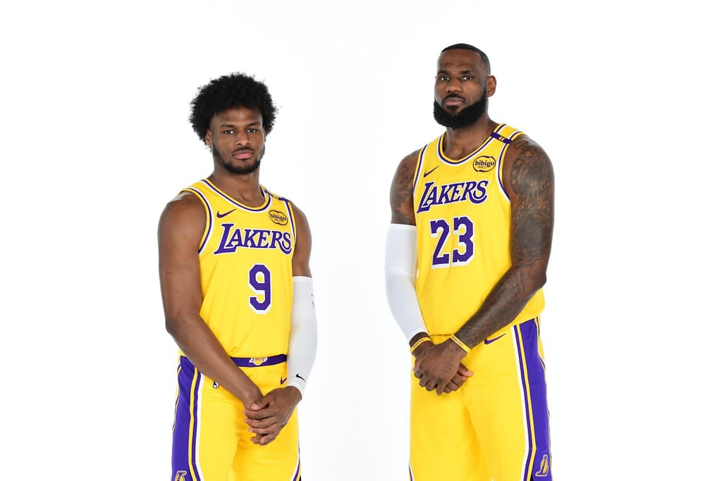 icon for NBA: LeBron James and Bronny James Jr. to Play Together in 2026-27?