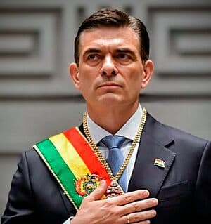 icon for Rodrigo Paz out as President of Bolivia by...?