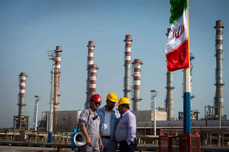 icon for US reissues Iran oil sales sanction relief by...?