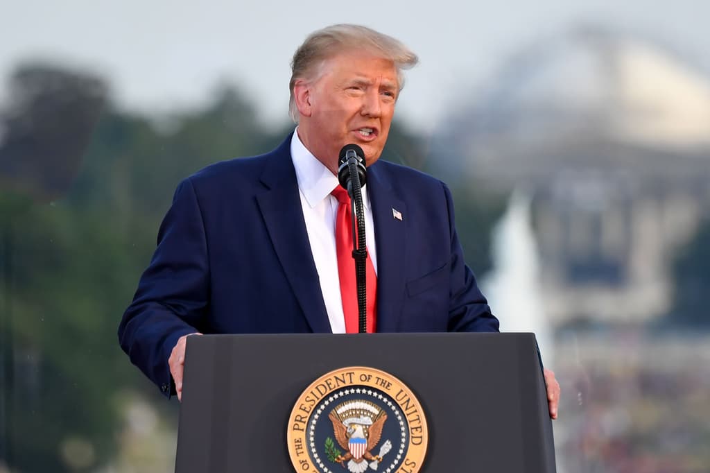 icon for What will Trump say during the Tribute to America Rally on July 4th?