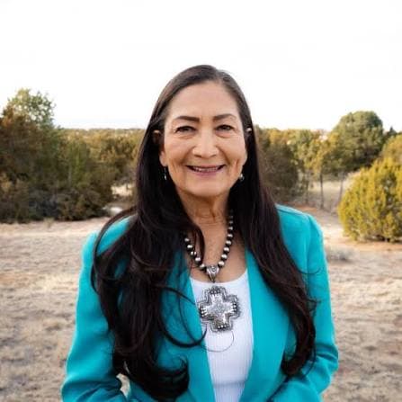 icon for Deb Haaland (D)